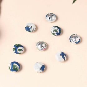  Buttonbaaz Handmade Fabric Button Small 