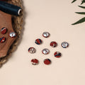  Buttonbaaz Handmade Fabric Button Small 