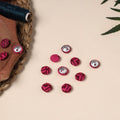  Buttonbaaz Handmade Fabric Button Small 