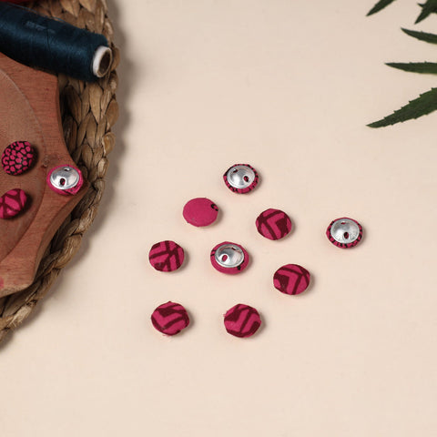  Buttonbaaz Handmade Fabric Button Small 
