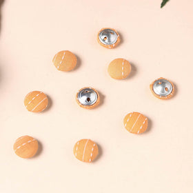  Buttonbaaz Handmade Fabric Button Small 