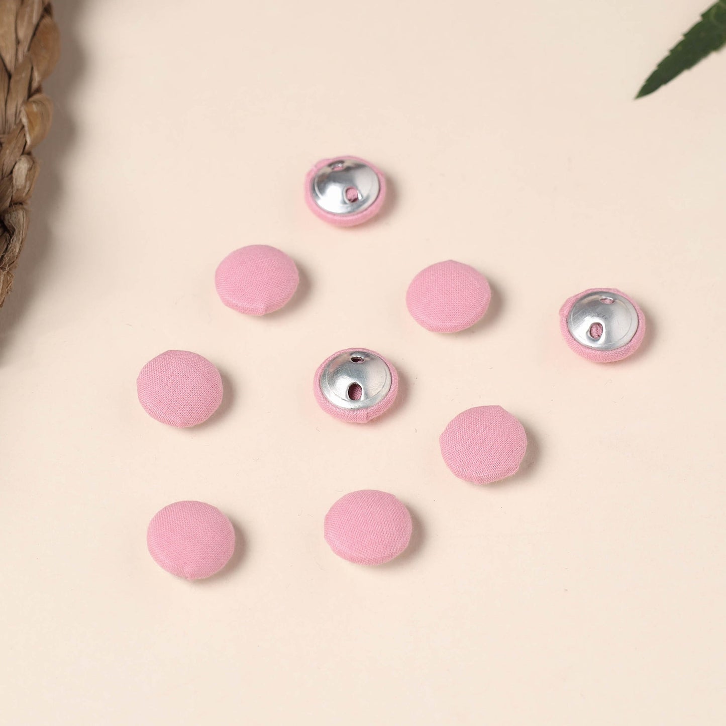  Buttonbaaz Handmade Fabric Button Small 