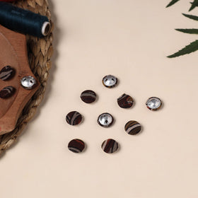  Buttonbaaz Handmade Fabric Button Small 