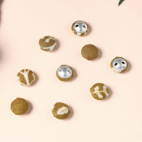  Buttonbaaz Handmade Fabric Button Small 