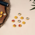  Buttonbaaz Handmade Fabric Button Small 