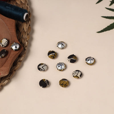  Buttonbaaz Handmade Fabric Button Small 