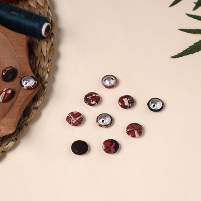  Buttonbaaz Handmade Fabric Button Small 