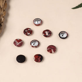  Buttonbaaz Handmade Fabric Button Small 