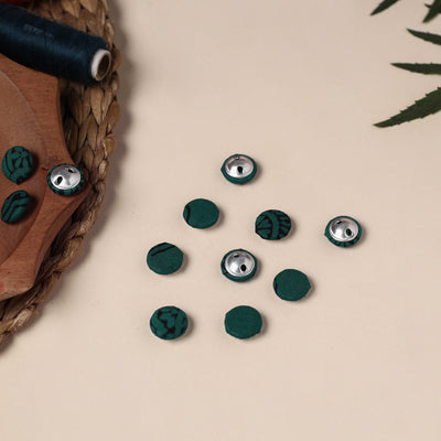  Buttonbaaz Handmade Fabric Button Small 