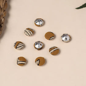  Buttonbaaz Handmade Fabric Button Small 