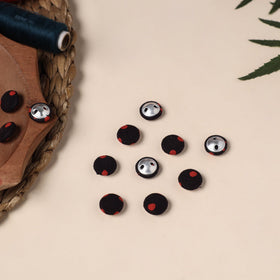  Buttonbaaz Handmade Fabric Button Small 