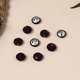  Buttonbaaz Handmade Fabric Button Small 