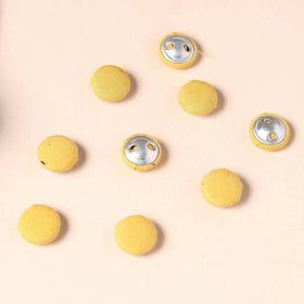  Buttonbaaz Handmade Fabric Button Small 