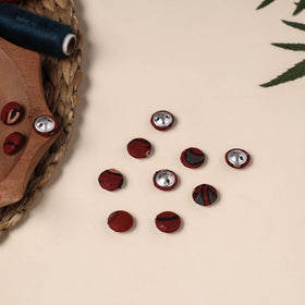  Buttonbaaz Handmade Fabric Button Small 