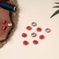  Buttonbaaz Handmade Fabric Button Small 