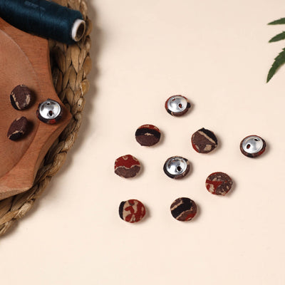  Buttonbaaz Handmade Fabric Button Small 