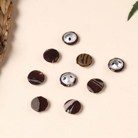  Buttonbaaz Handmade Fabric Button Small 