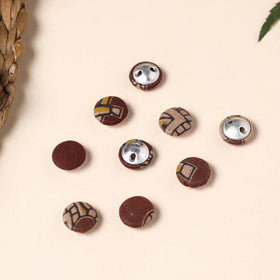  Buttonbaaz Handmade Fabric Button Small 