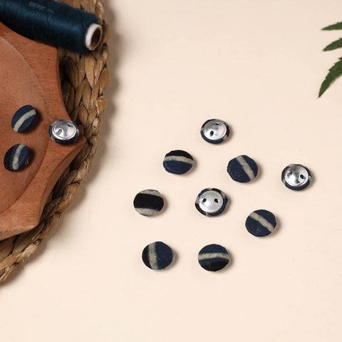  Buttonbaaz Handmade Fabric Button Small 