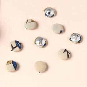  Buttonbaaz Handmade Fabric Button Small 