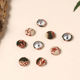  Buttonbaaz Handmade Fabric Button Small 