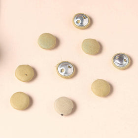  Buttonbaaz Handmade Fabric Button Small 