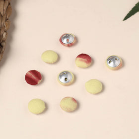  Buttonbaaz Handmade Fabric Button Small 
