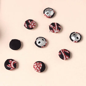  Buttonbaaz Handmade Fabric Button Small 