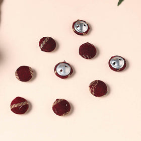  Buttonbaaz Handmade Fabric Button Small 