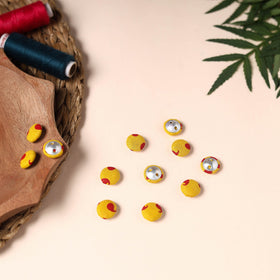  Buttonbaaz Handmade Fabric Button Small 