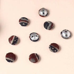  Buttonbaaz Handmade Fabric Button Small 