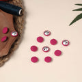  Buttonbaaz Handmade Fabric Button Small 