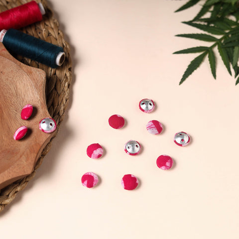  Buttonbaaz Handmade Fabric Button Small 