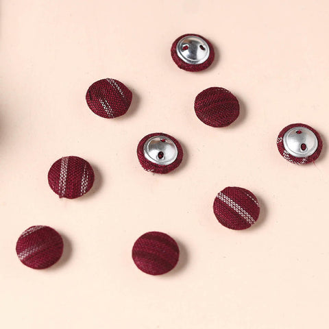  Buttonbaaz Handmade Fabric Button Small 