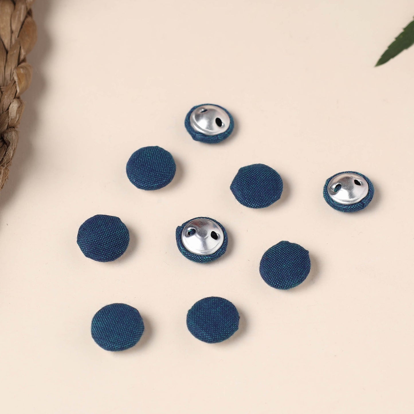  Buttonbaaz Handmade Fabric Button Small 