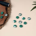  Buttonbaaz Handmade Fabric Button Small 