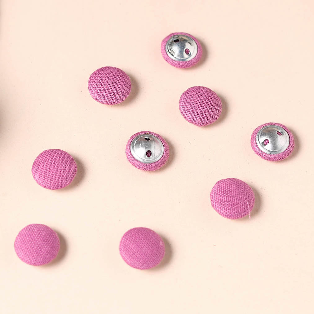  Buttonbaaz Handmade Fabric Button Small 
