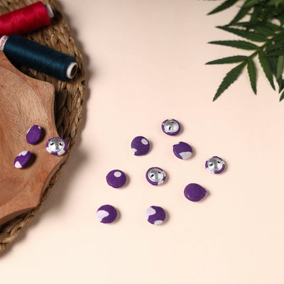  Buttonbaaz Handmade Fabric Button Small 