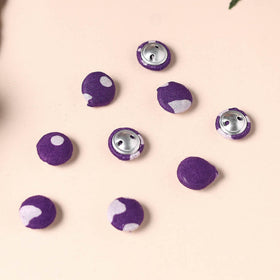  Buttonbaaz Handmade Fabric Button Small 