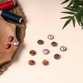  Buttonbaaz Handmade Fabric Button Small 
