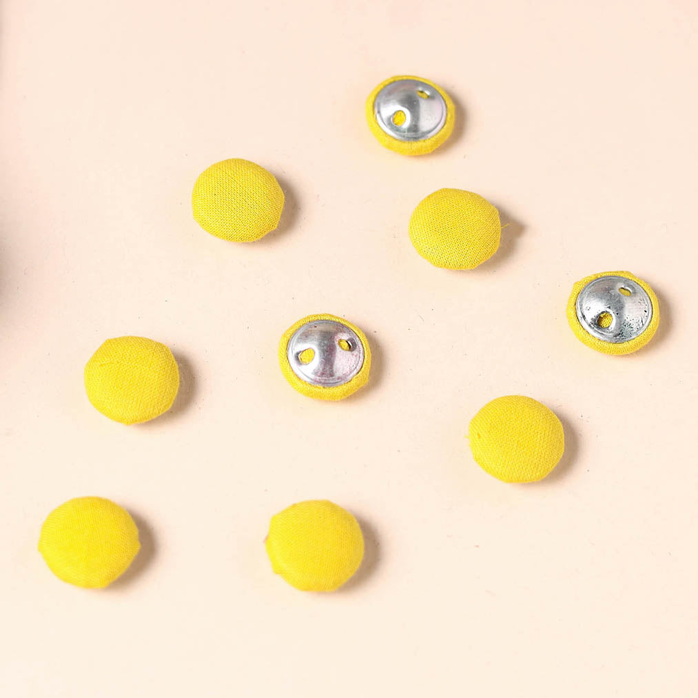  Buttonbaaz Handmade Fabric Button Small 