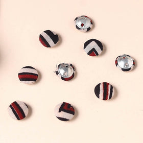  Buttonbaaz Handmade Fabric Button Small 
