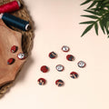  Buttonbaaz Handmade Fabric Button Small 