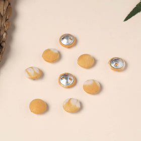  Buttonbaaz Handmade Fabric Button Small 