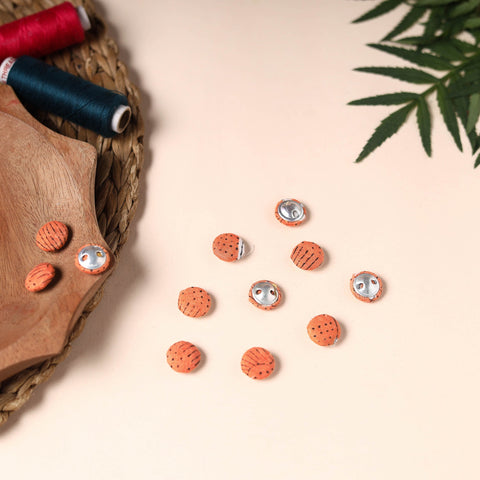  Buttonbaaz Handmade Fabric Button Small 