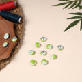  Buttonbaaz Handmade Fabric Button Small 