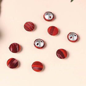  Buttonbaaz Handmade Fabric Button Small 