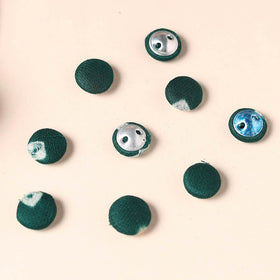  Buttonbaaz Handmade Fabric Button Small 