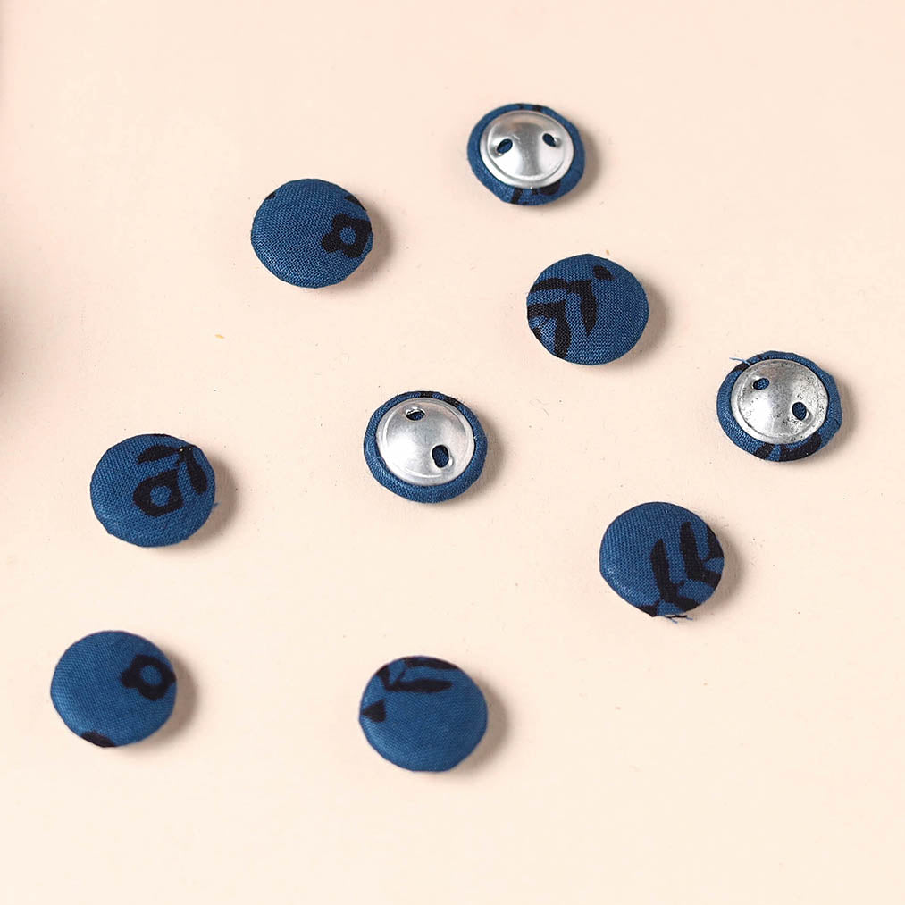  Buttonbaaz Handmade Fabric Button Small 
