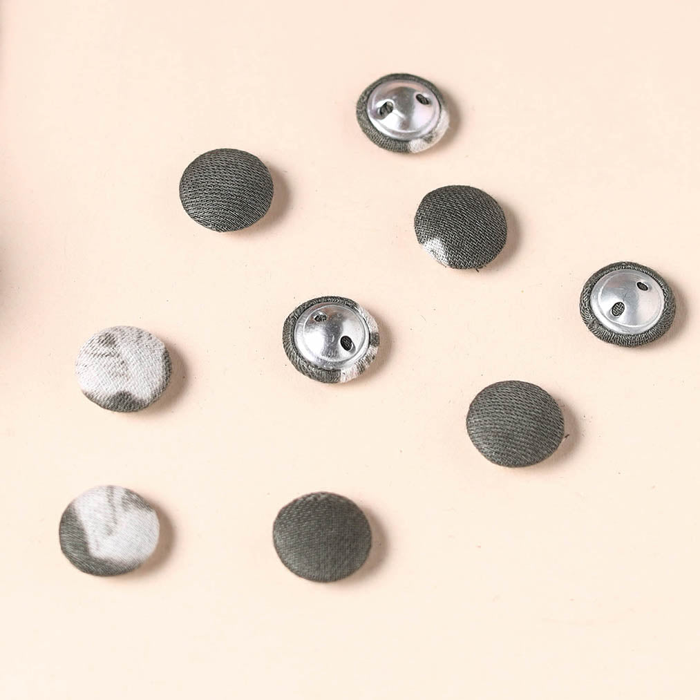  Buttonbaaz Handmade Fabric Button Small 
